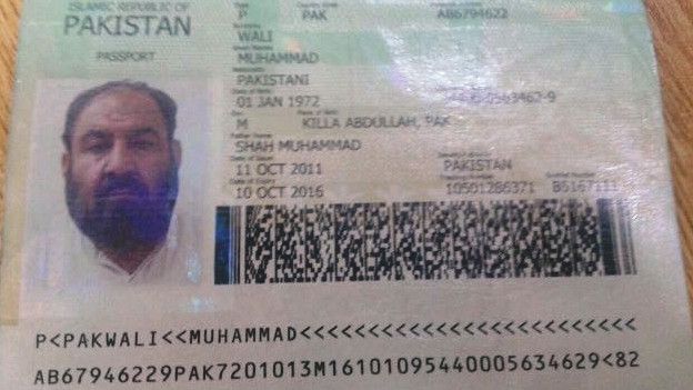 به نظر می‌رسد که صاحب این پاسپورت در همان روز حمله پهپاد آمریکایی، از ایران به پاکستان باز گشته بود 