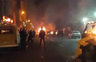 اعتراضات در شهرهای ایران شامگاه یکشنبه نیز ادامه یافت