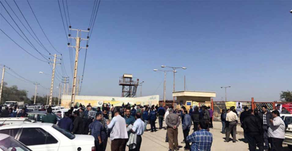 «اعتصاب ۳۵۰۰ کارگر » در گروه ملی صنعتی فولاد ایران در اهواز