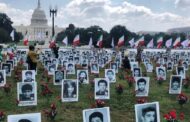 تجمع اعتراضی سازمان جوامع ایرانیان آمریکایی در واشنگتن: جهان باید رئیسی را پاسخگوی اقداماتش بداند