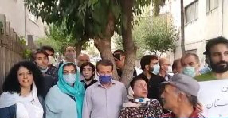 تجمع حمایت از مردم خوزستان؛ تشکیل پرونده قضایی برای ۹ فعال مدنی در دادسرای اوین