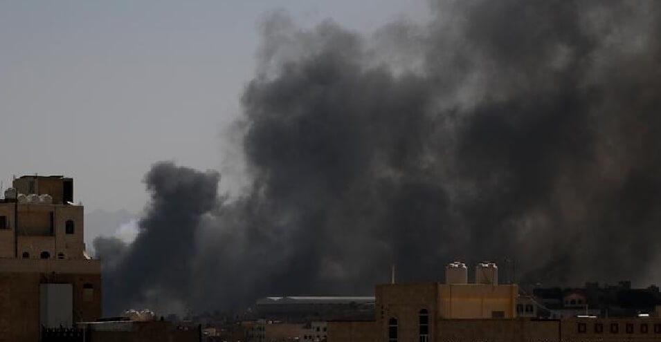 حمله ائتلاف سعودی به مواضع حوثی‌ها و سایت مخفی سپاه پاسداران در یمن