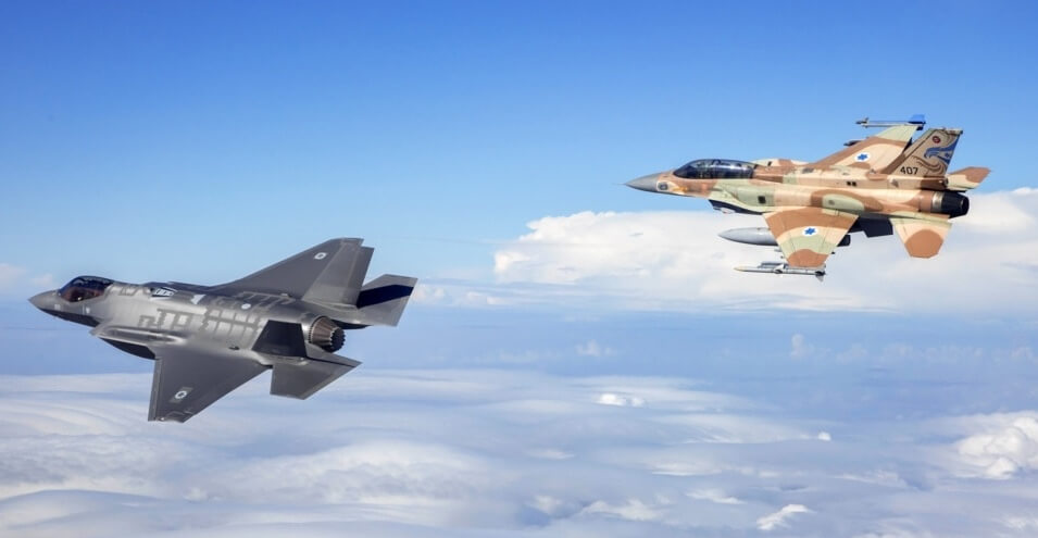 تمرین‌ مشترک هوایی اسرائیل و آمریکا برای پاسخ به تهدیدات و حمله به اهداف موردنظر