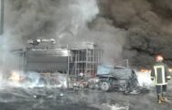 آتش‌سوزی در انبار سپاه پاسداران در کرمانشاه