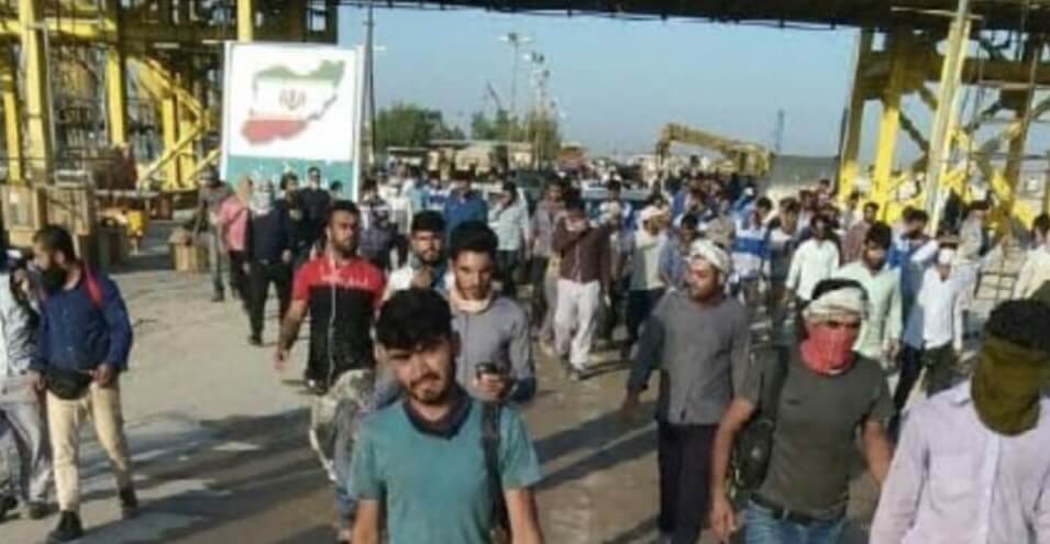 تجمع‌های اعتراضی کارکنان نوبت‌کار شرکت‌های نفت‌وگاز کارون، گچساران، مارون و مسجدسلیمان