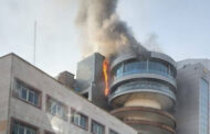 آتش‌سوزی در یک ساختمان تجاری در تهران دست‌کم ۹ مصدوم بر جای گذاشت