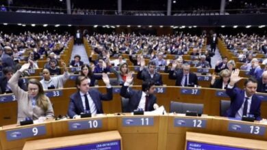 درهای بسته پارلمان اروپا