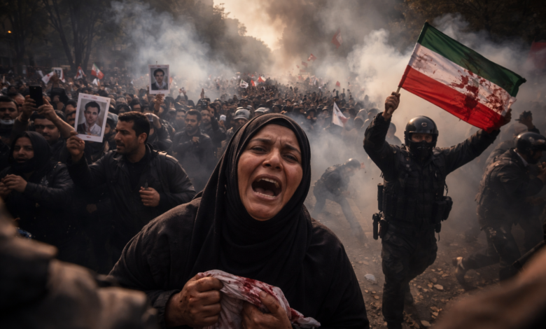 کشته در اعتراضات ایران