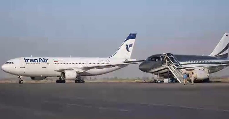 هواپیماهای روسی در مهرآباد