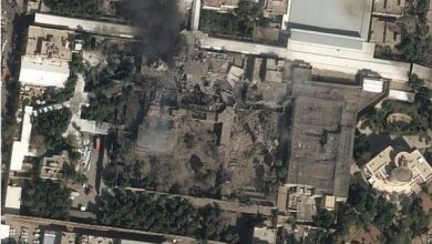 انفجار و غبار در پاستور