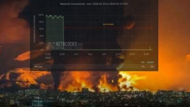 قطع ۲۰ روزه اینترنت در ایران