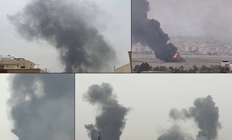 گسترش حملات هوایی در ایران